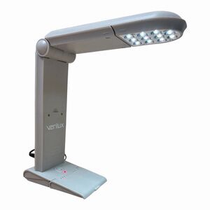 Verilux Natural Spectrum Deluxe Portable Task Reading Light LED Battery or Cord